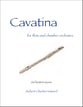 Cavatina for flute and orchestra Orchestra sheet music cover